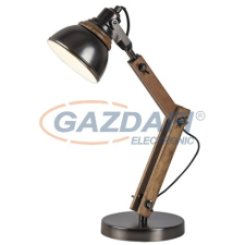 RÁBALUX 4199 Aksel asztali lámpa,E14 1x15W,bükk/ fekete 230V világítás