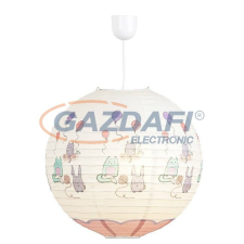 RÁBALUX 4632 Cathy papír függeszték D40 macska és egér világítás