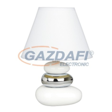 RÁBALUX 4949 Salem kerámia E14 40W fehér-ezüst 230V világítás