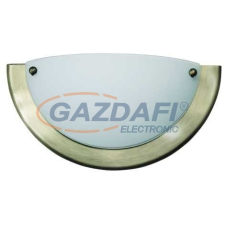 RÁBALUX 5263 Ufo fali lámpa D31 E27 60W bronz szatin 230V világítás