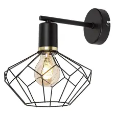 RÁBALUX 71064 Fran fali lámpa, E27 1xMAX40W, D20cm 230V, 50Hz IP20 világítás
