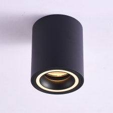 RÁBALUX 71160 Kobald mennyezeti lámpaGU10 MAX25W,fekete,D8cm 230V, 50Hz IP20 világítás