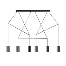 RÁBALUX 72018 Aslaug, függeszték, beltéri. GU10 6xMAX50W, L117cm világítás
