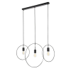 RÁBALUX 72019 Dilara, függeszték, beltéri. E27 3xMAX40W, L86cm