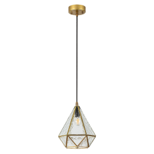 RÁBALUX 72245 Norah függeszték E14 1xMAX40W, átlátszó 230V, 50Hz IP20 világítás
