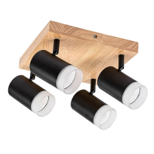 RÁBALUX 73124 Toras, mennyezeti lámpa, beltéri. GU10 4xMAX5W, D22cm világítás