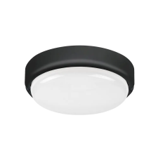 RÁBALUX 7407 Hort,kül.fali/menny.LED15W, fekete,kerek kültéri világítás