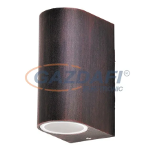 RÁBALUX 8019 Chile kültéri falikar GU10 2x35W a.barna IP44 230V kültéri világítás