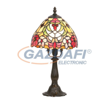 RÁBALUX 8090 Mirella asztali lámpa E27 60W tiffany 230V világítás