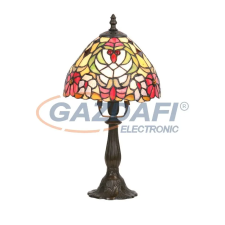 RÁBALUX 8090 Mirella asztali lámpa E27 60W tiffany 230V világítás