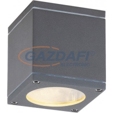 RÁBALUX 8149 Akron kültéri mennyezeti lámpa szögletes GU10 35W szürke IP54 230V kültéri világítás