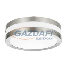 RÁBALUX 8220 Stuttgart kültéri mennyezeti lámpa D=285mm E27 2x11W inox IP44 230V kültéri világítás