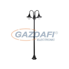 RÁBALUX 8248 Konstanz 3 ágú állólámpa 2,2m E27 3x100W fekete IP44 230V világítás