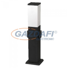 RÁBALUX 8338 Bonn kültéri állólámpa 50cmE27 60W mattfekete IP44 230V kültéri világítás