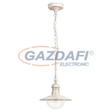 RÁBALUX 8740 Oslo kültéri függeszték E27 60W feh-arany IP44 230V kültéri világítás