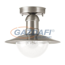 RÁBALUX 8763 Oslo kültéri mennyezeti lámpa. E27 60W rm.acél IP44 230V kültéri világítás