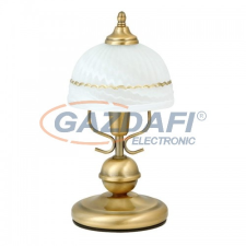 RÁBALUX 8812 Flossi asztali lámpa E14 40W bronz 230V világítás