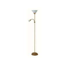RÁBALUX Action emeleti lámpa l.E27100W+E14 25W bronz-fehér világítás