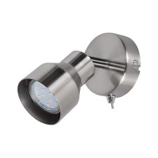 RÁBALUX BLAKE SPOTLÁMPA GU10 1XMAX.50W IP20 9CM FÉM SZATINKRÓM világítás