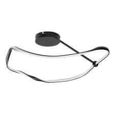 RÁBALUX MIROSSI LED MENNYEZETI LÁMPA 38W 2240LM 4000K IP20 63X55CM FEKETE világítás