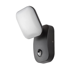 Rábalux Odiel kültéri fali lámpa fekete LED 12W 1400lm 3000K IP44 kültéri világítás