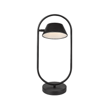 RÁBALUX Odiss LED beltéri asztali lámpa, 6W, fekete (74190) világítás