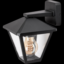 RÁBALUX PARAVENTO KÜLTÉRI FALI LÁMPA E27 MAX.40W IP44 LELFELÉ 16X22X19,5CM FEKETE kültéri világítás
