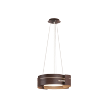 RÁBALUX Rábalux 2215 Berbera Fa mintás függeszték E27 3X60W, wenge világítás