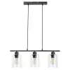 RÁBALUX Rábalux 5078 Miroslaw, függeszték E27 3xMAX 40W,m.fekete