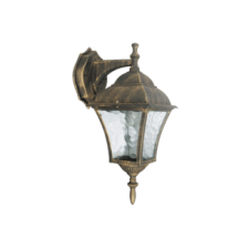 RÁBALUX Rábalux 8391 Toscana Kültéri Fali lámpa E27 1X60W, antik arany, Ip43 kültéri világítás