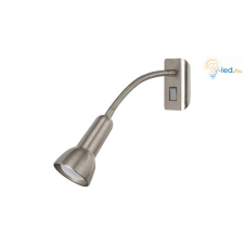 RÁBALUX Rábalux Anja Spotlámpa E14 1x MAX 40W hajlítható, kapcsolóval szatin króm RAB5672 világítás