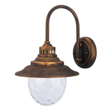 RÁBALUX Rábalux Barcelona antik arany kültéri fali lámpa 1xE27 (8677) kültéri világítás