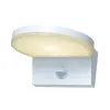 RÁBALUX Rábalux Batida fehér mozgásérzékelős LED kültéri fali lámpa (RAB-77120) LED 1 izzós IP54