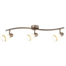 RÁBALUX Rábalux Elite bronz-fehér mennyezeti spotlámpa (RAB-5972) E14 3 izzós IP20 világítás