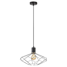 Rabalux Rábalux Fran beltéri Függeszték matt fekete E27 1x MAX 40W IP20 világítás