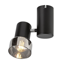 RÁBALUX Rábalux Hatice fekete mennyezeti spotlámpa (RAB-73052) E14 1 izzós IP20 világítás