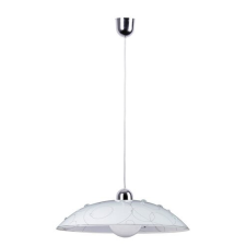 RÁBALUX Rábalux Jolly króm-fehér függesztett lámpa (RAB-1864) E27 1 izzós IP20 világítás