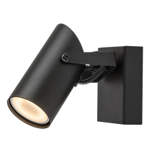 RÁBALUX Rábalux Maximilian matt fekete falikar (RAB-73043) GU10 1 izzós IP20 világítás