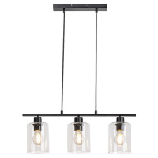 RÁBALUX Rábalux Miroslaw matt fekete függesztett lámpa (RAB-5078) E27 3 izzós IP20 világítás