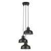 RÁBALUX Rábalux Owen függeszték beltéri lámpa E27 3*25W - matt fekete