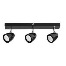 Rabalux Rábalux Perico beltéri Mennyezeti lámpa fekete GU10 3X MAX 5W IP20 világítás