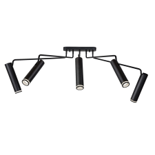 RÁBALUX Rábalux Senobia fekete mennyezeti lámpa (RAB-73040) GU10 5 izzós IP20 világítás