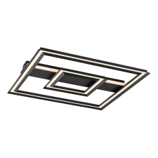 RÁBALUX Rábalux Sidona fekete LED mennyezeti lámpa (RAB-71071) LED 1 izzós IP20 világítás