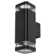 RÁBALUX Rábalux Sintra matt fekete kültéri fali lámpa (RAB-7956) GU10 2 izzós IP44 kültéri világítás