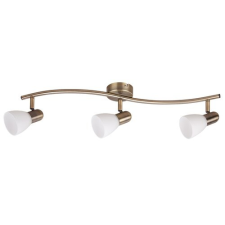 RÁBALUX Rábalux Soma bronz-fehér mennyezeti spotlámpa (RAB-6308) E14 3 izzós IP20 világítás