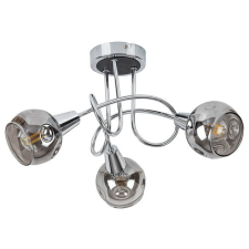 RÁBALUX Rábalux Tamara króm-füstszínű mennyezeti spotlámpa (RAB-5348) E14 3 izzós IP20 világítás