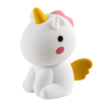 RÁBALUX Rábalux Unicoo 76020 Unikornis tölthető gyereklámpa, 0,45W RGB LED, 3000K, 30 lm