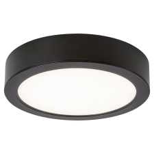  Rábalux Shaun beltéri mennyezeti ráépíthető lámpa fekete kerek D14,5cm LED 12W 1 világítás