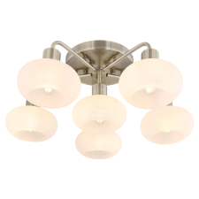 RÁBALUX SORINA MENNYEZETI LÁMPA E14 6XMAX 40W ANTIK BRONZ FEHÉR világítás