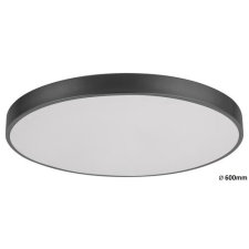 RÁBALUX TESIA LED mennyezeti lt. 60W 5000lm, CCT Dimm, antracit világítás